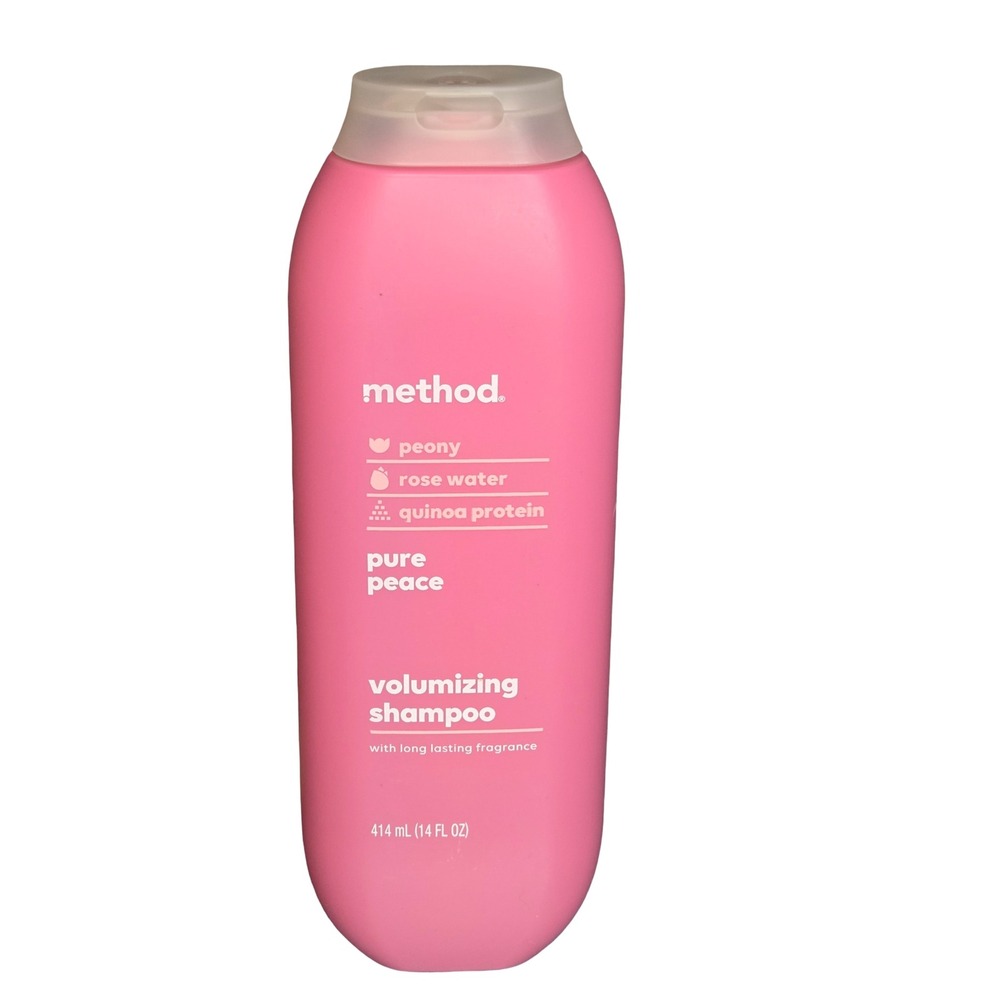 Method Pure Peace Volumizing Shampoo Peony Rose Water Quinoa Protein‎ 14 fl oz